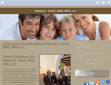 Tablet Screenshot of edwardsmithdmd.com